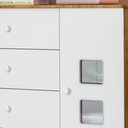 Ver imagem 6 de Cômoda de Bebê 100% MDF 1 Porta 4 Gavetas Life