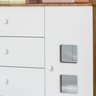 Cômoda de Bebê 100% MDF 1 Porta 4 Gavetas Life - 6