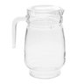 Jarra de Vidro Grosso Lisa com Tampa Acrílico 1,5 Litros - 1