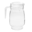 Ver imagem 1 de Jarra de Vidro Grosso Lisa com Tampa Acrílico 1,5 Litros