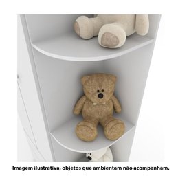 Guarda Roupa Labirinto com 2 Portas e 2 Gavetas – Branco - 8 Guarda Roupa Labirinto com 2 Portas e 2 Gavetas – Branco - 8