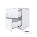 Ver imagem 4 de Guarda Roupa Labirinto com 2 Portas e 2 Gavetas – Branco