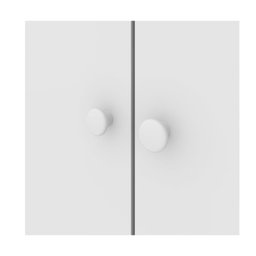 Guarda Roupa Labirinto com 2 Portas e 2 Gavetas – Branco - 7 Guarda Roupa Labirinto com 2 Portas e 2 Gavetas – Branco - 7