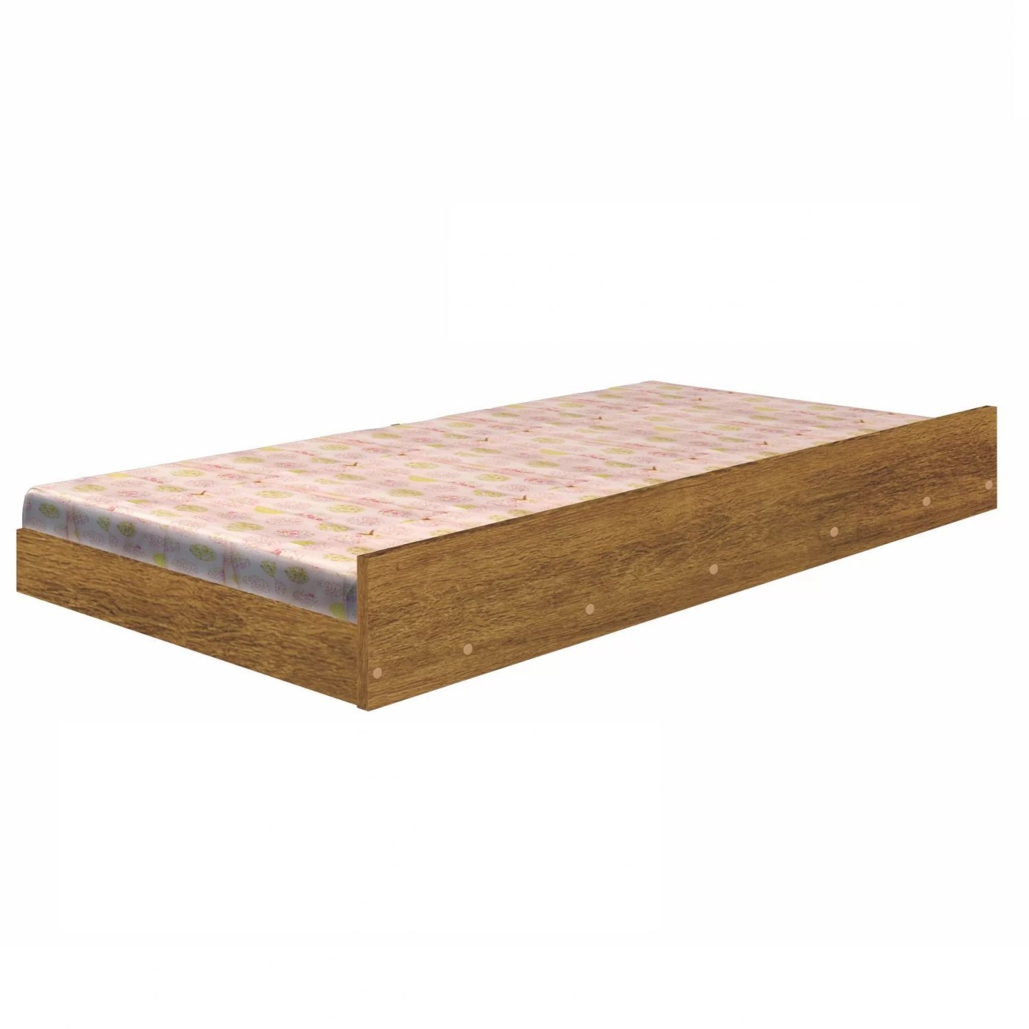 Cama Auxiliar 100% MDF Solteiro 23cmx188cmx88cm - 2