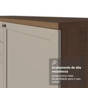 Ver imagem 7 de Balcão de Cozinha 70 cm 2 Portas (sem Tampo) Rustic/Crema Vik Madesa