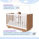 Ver imagem 3 de Berço Mini Cama 100% MDF Life 3 Níveis de Altura
