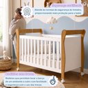 Ver mais imagens de Berço Mini Cama 100% MDF Slim com 3 Níveis de Altura