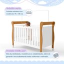 Ver imagem 3 de Berço Mini Cama 100% MDF Slim com 3 Níveis de Altura