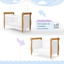 Ver imagem 5 de Berço Mini Cama 100% MDF Slim com 3 Níveis de Altura
