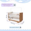 Ver imagem 3 de Mini Berço 100% MDF com Colchão Yescasa