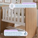 Ver imagem 5 de Mini Berço 100% MDF com Colchão Yescasa