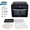 Ver imagem 2 de Forno Elétrico Air Fryer Oven Pizza 30L 127V Digital 1600W Preto Eos