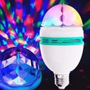 Ver imagem 5 de Lâmpada Led Giratória Luz Rgb para Festas Bivolt + Soquete