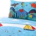 Ver imagem 3 de Jogo de Cama Infantil - Sea Fun - 100% Algodão - 3 Peças - Dohler