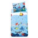 Ver imagem 4 de Jogo de Cama Infantil - Sea Fun - 100% Algodão - 3 Peças - Dohler