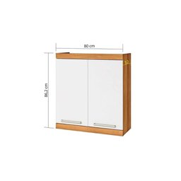 Cozinha Completa Burguesa Premium 4 Peças (2 Armários + 2 Balcões) C4p16 Freijo/grafite - Nesher - 7