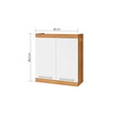 Ver imagem 7 de Cozinha Completa Burguesa Premium 4 Peças (2 Armários + 2 Balcões) C4p16 Freijo/grafite - Nesher