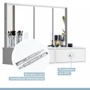 Ver imagem 7 de Penteadeira Camarim 100% MDF com Espelho Onix