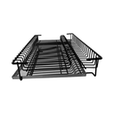 Ver imagem 4 de Escorredor de Embutir Preto com Bandeja Inox Jomer 2478 - 23 Pratos 570 X 70 X 300 Mm