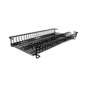 Ver imagem 3 de Escorredor de Embutir Preto com Bandeja Inox Jomer 2478 - 23 Pratos 570 X 70 X 300 Mm