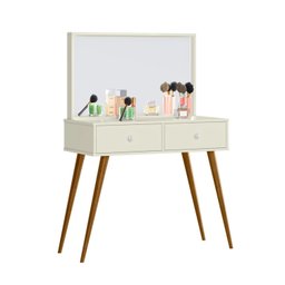 Penteadeira Camarim Retrô 100% MDF com Espelho Prisma - 2 Penteadeira Camarim Retrô 100% MDF com Espelho Prisma - 2