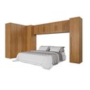 Ver imagem 1 de Guarda Roupa Modulado Dallas 7 Módulos 11 Portas de Bater 3 Gavetas