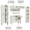 Ver imagem 5 de Armário de Cozinha Completa 261cm Branco Emilly Hit Madesa