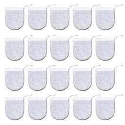 Kit 20 Unidades Filtros para Bomba de Chimarrão Nylon com Cordão para Amarrar Bortonaggio - 1