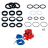 Kit Reparo Vedação Lavadora Wayne 6 Pistões Lu Hu 6402 - 1