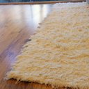 Ver imagem 2 de Tapete Artesanal Algodão Cru Passadeira Peludo Plush 60 x 150