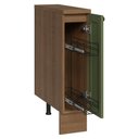 Ver imagem 2 de Balcão Porta-temperos 20 Cm 1 Porta Rustic/verde Vik Madesa