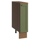 Ver imagem 1 de Balcão Porta-temperos 20 Cm 1 Porta Rustic/verde Vik Madesa