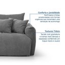 Ver imagem 7 de Sofá 2 Lugares 240cm Comfy CabeCasa MadeiraOriginals Cinza Grafite