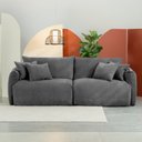 Ver imagem 2 de Sofá 2 Lugares 240cm Comfy CabeCasa MadeiraOriginals Cinza Grafite