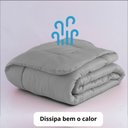 Ver imagem 3 de Edredom Cama Casal Queen com Jogo de Lençol Meia Estação