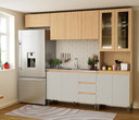 Ver imagem 1 de Cozinha Rebeca 4pcs Mel/off White Cod: 657.037