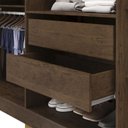Ver imagem 5 de Guarda Roupa Casal 6 Portas 2g Espelho 218 Cm Imbuia Vlr