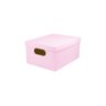 Caixa Organizadora Dello Média Serena Rosa Pastel 38x29x18cm - 2