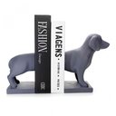 Ver imagem 5 de Aparador de Livros Decorativo em Resina Cinza Mate 21x27x12 cm - D’Rossi