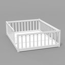 Ver imagem 3 de Cama Montessoriana Cercado Casal