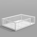 Ver imagem 1 de Cama Montessoriana Cercado Casal