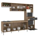 Ver imagem 2 de Cozinha Compacta Modulada com Tampo 8 Portas 1 Gaveta Inova