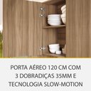 Ver imagem 2 de Cozinha Modulada 6 Peças 7 Portas 7 Gavetas Ripado Nichos Forno e Micro Ondas Rainha 100 Mdf
