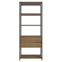 Ver imagem 3 de Guarda Roupa Closet Modulado 2 Gavetas 4 Prateleiras 70cm Valencia Madesa Rustic Preto