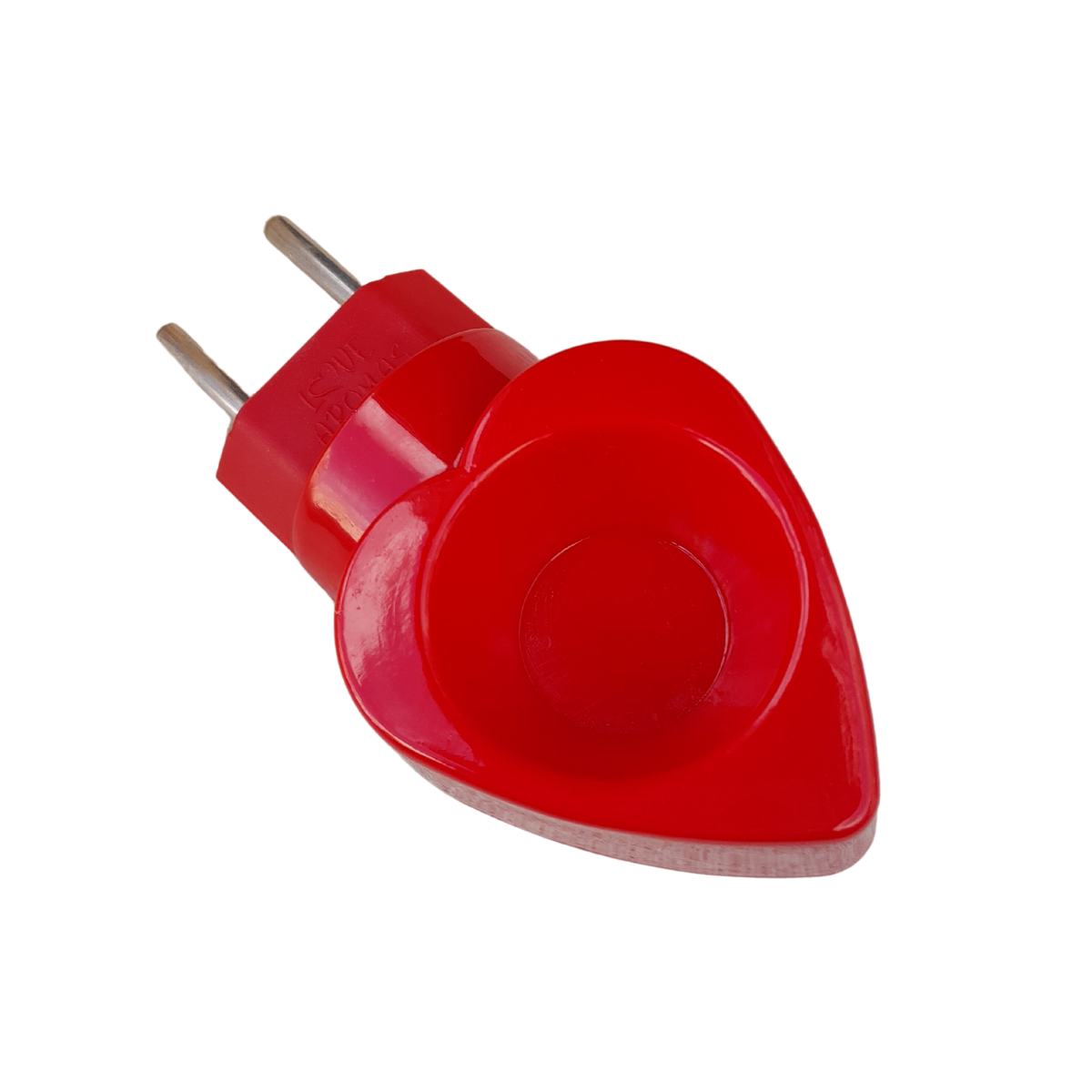 Difusor Elétrico de Ambientes Bivolt 10ml Formato de Coração Cor:vermelho - 1