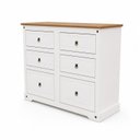 Ver imagem 6 de Quarto Bebê Smile 2 Peças Creme Carvalho