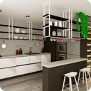 Ver imagem 2 de Prateleira Estilo Industrial Suspensa Cozinha 1.20mt B.p