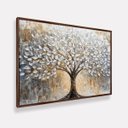 Ver imagem 2 de Quadro Abstrato Árvore da Vida - Sonhos que Florescem
