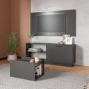 Ver imagem 1 de Conjunto Rack com Painel Compacto BRV Móveis