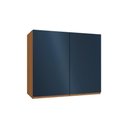 Ver imagem 1 de Armário Aéreo Cozinha Modulado Ciela R644 com 2 Portas 80cm Canela-azul - Kappesberg